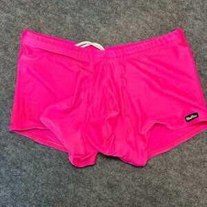 ManView Men’s Swim Trunks – Size XL – Bright Pink